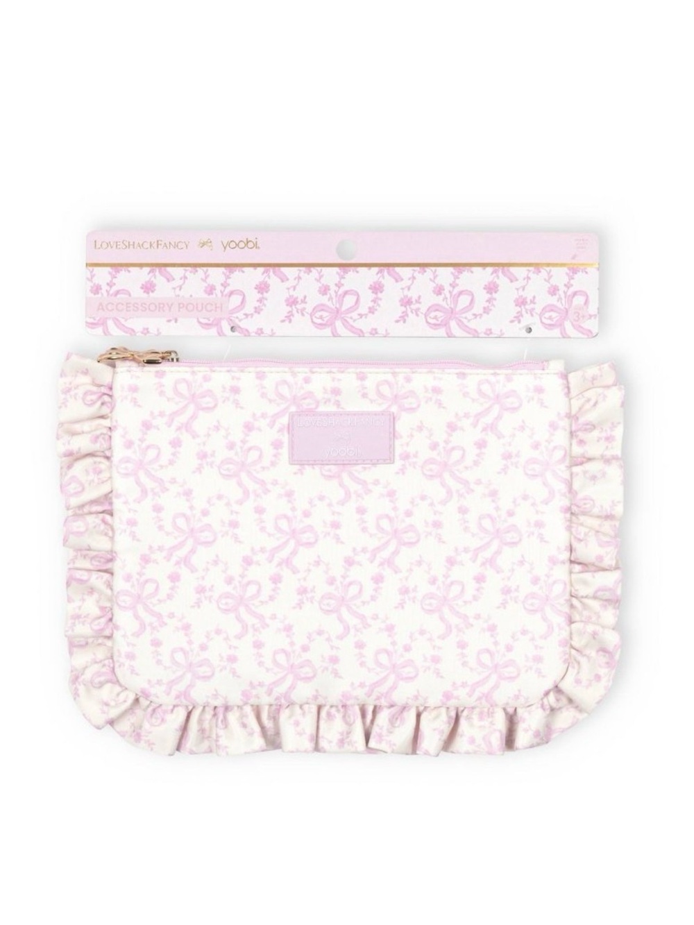 LoveShackFancy x Target - Yoobi
Coquette Bow Flat Zip Pencil Case